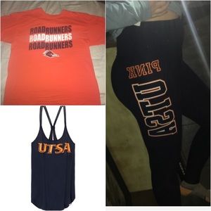 UTSA Victoria’s Secret Pink Workout BUNDLE!!!!💙🧡